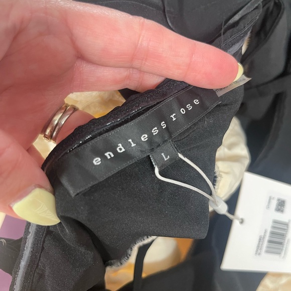 Anthropologie Endless Rose Formal Babydoll Dress - Picture 7 of 7